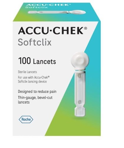 Accu chek softclix lancets - softclix, for