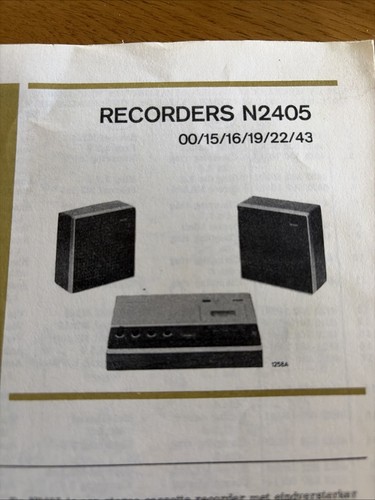 N2405 philips tape cassette - philips,