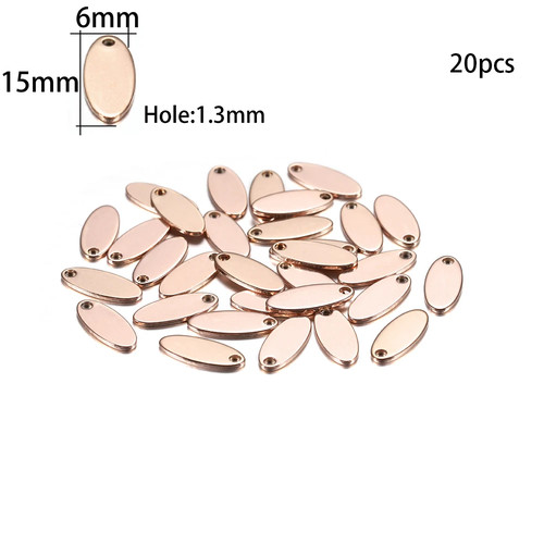 50pcs gold stainless steel - 10-50pcs,