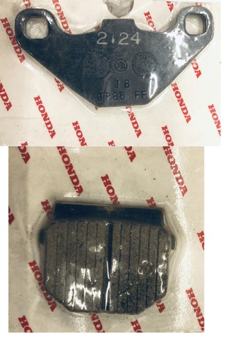 Front brake pads - , honda