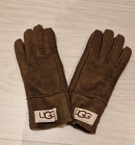 Ugg suede brown winter - winter, gloves