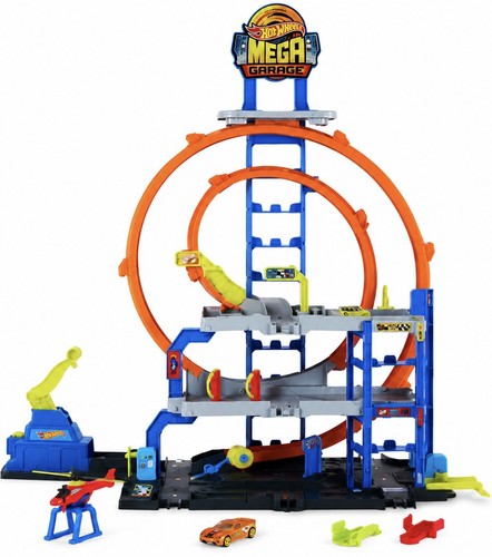 Hot wheels mega loop garage - wheels,