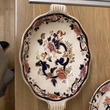 Masons Blue Mandalay Serving