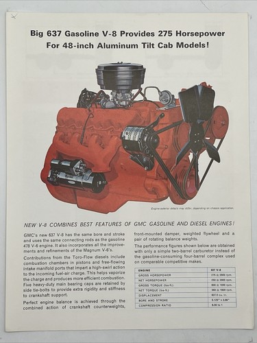1965 big 637 - 637, v-8