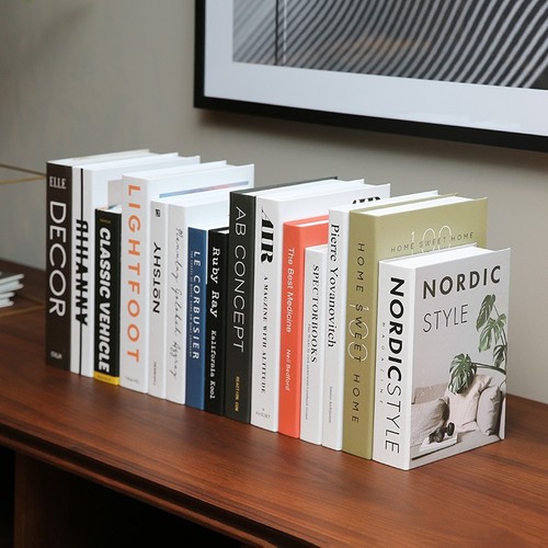Simulation book ornaments fake - book,