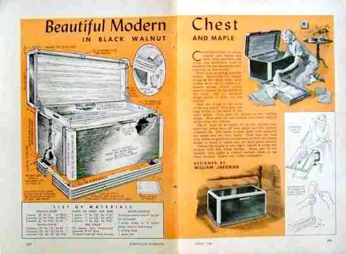 Modern chest trunk - chest/trunk, howto