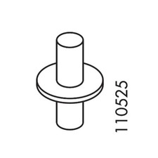 Ikea pin 110525 wheel - pin,