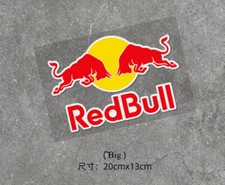 Reflective Red Bull Sticker