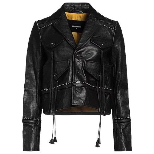 Dsquared2 womens biker leather - dsquared2,