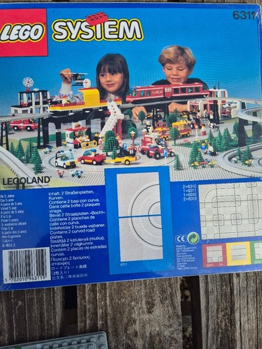 Lego vintage grey base - lego, road