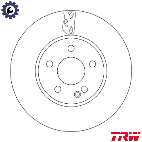 Brake disc df6745s for - brake,