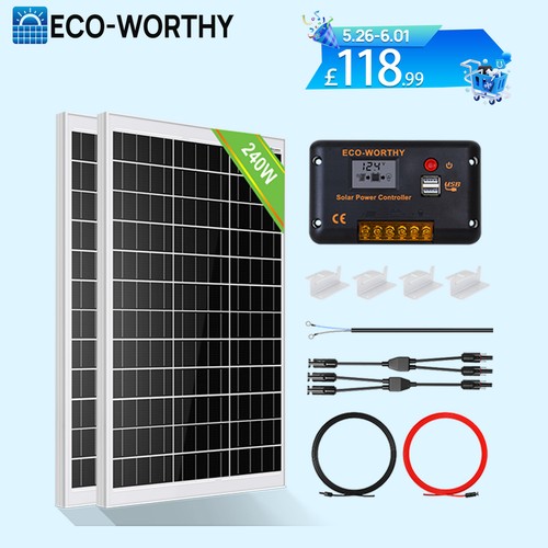 Eco worthy 12v 240w - 12v, solar