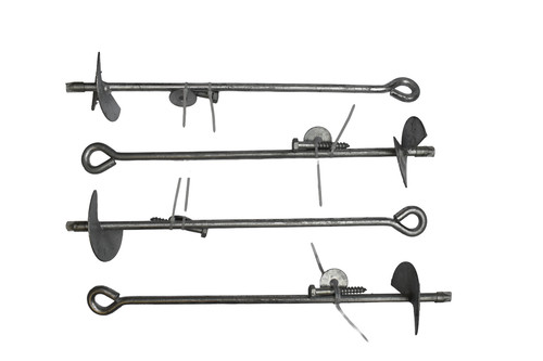 Ground anchor screw - anchor, (x4)