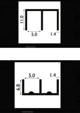 vivarium glass runner top and