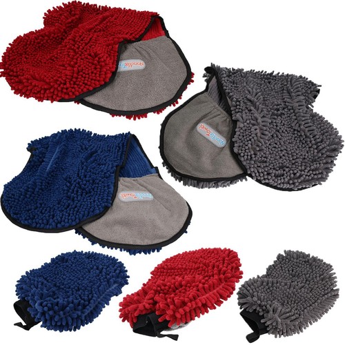 Noodle drying grooming mitt - mitt, or