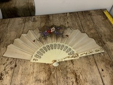 Vintage  hand Fan 49cm 