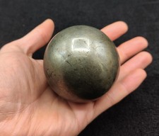 Pyrite Sphere Gold crystal