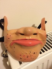 Ventriloquist Human Puppet Half Mask - GRUMPY