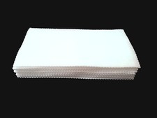   White Fleece Nappy Liners  Reusable Washable For Cloth Nappies NEW