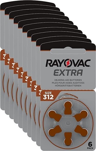 Rayovac size 312 pr41 da312 - rayovac,