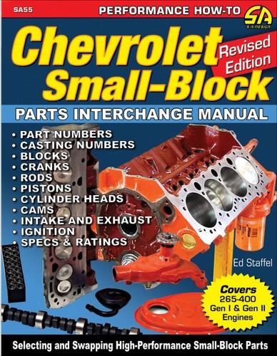 Chevy engine parts - v8,