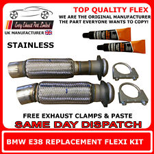 BMW E39 525d 530d BMW E38 730d Exhaust front Flexi Pipe Set Flex