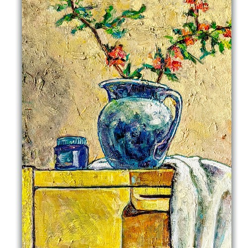 Floral still life original oil - life,