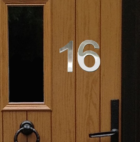 Stick house numbers no - numbers,