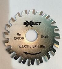 Exakt Saw Blade  20TCTS  Blade suitable for cutting Mild Steel -  EC saw range.