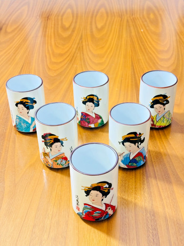 Vintage japanese geisha - japanese,