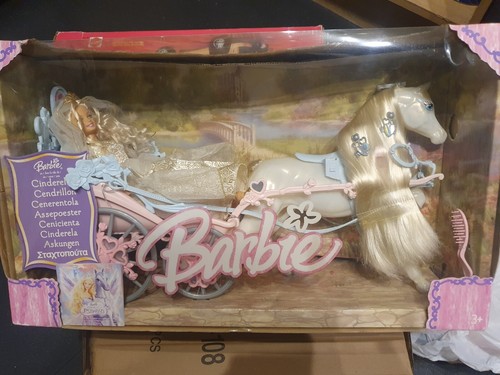 Barbie 2005 cinderella horse - barbie,