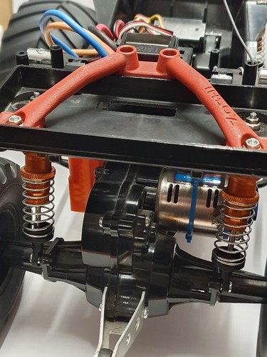 Carbon fibre reinforced rear - carbon,