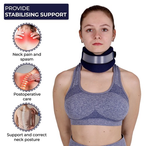 Soft foam neck collar - soft, support