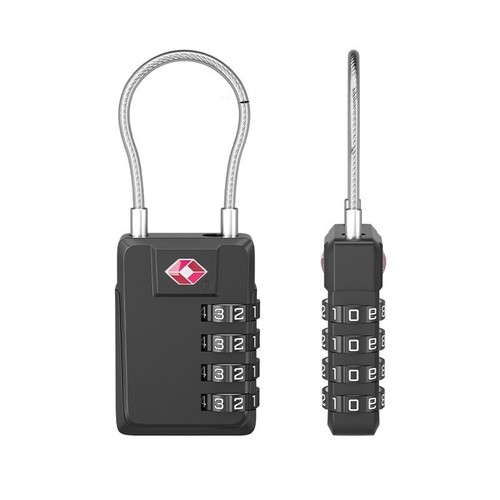 Combination padlock wire lock - combination,