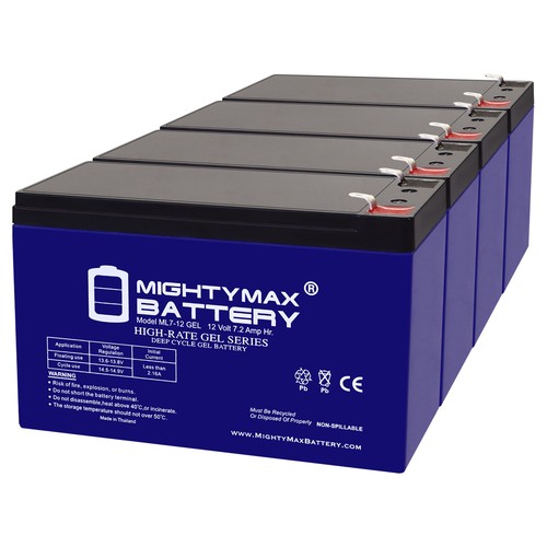 Mighty max 12v 7ah gel - max,