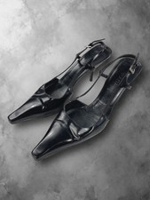 Black Vintage Prada Patent