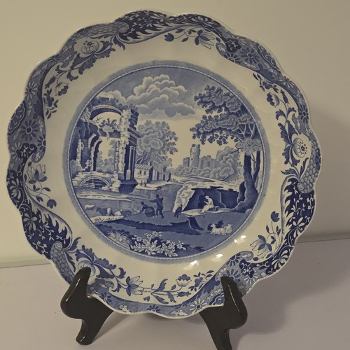 Spode dish countryside picture - dish,