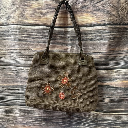 Tula brown woven bag - tula,