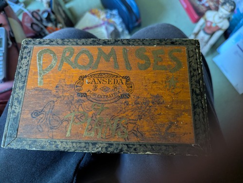 Vintage cigar box - vintage,