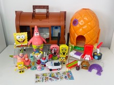 Spongebob Squarepants Krusty Krab Pineapple Playset Figures Walkie Talkie Simba