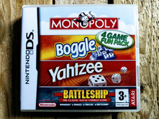 Monopoly/Boggle/Yahtzee/Battle