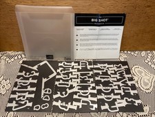 Sizzix Big Shot  Stampin Up! LAYERING ALPHABET EDGELITS (34) DIES