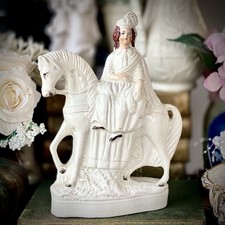 Antique Flatback Figure