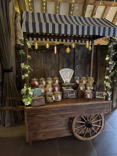 Sweet shop - sweet, cart