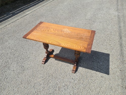 Light oak refectory style long - oak,