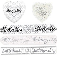 Wedding balloons banners just