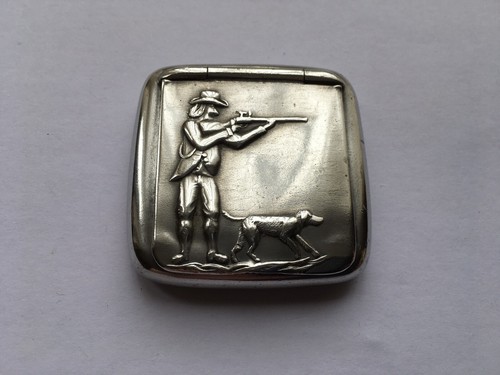 Vintage pewter hunting - pewter,