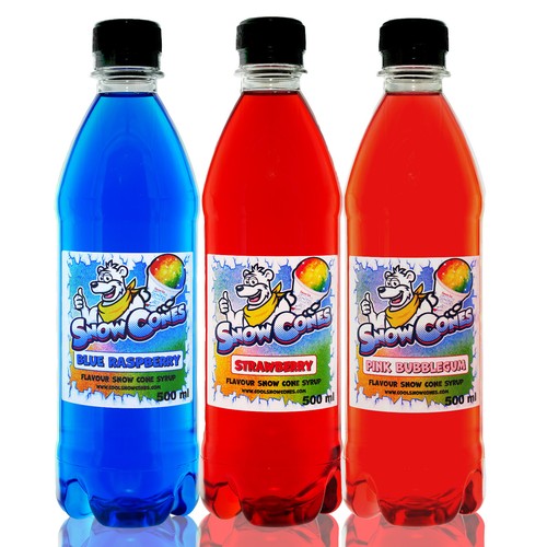 Slush puppy syrup snow - slush, syrup|