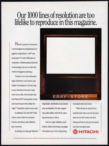 Hitachi rear projection - hitachi__60",