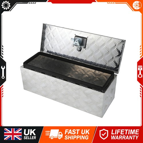 33l large aluminium tool box - aluminium,